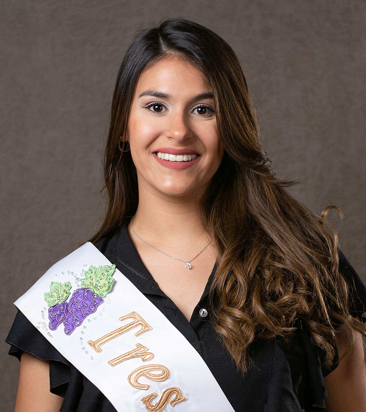 Morena González Reggio representante de Tres de Mayo en la Vendimia 2023 de Lavalle.