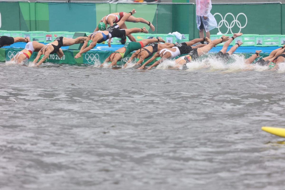 Romina Biagioli compitió en los Juegos Olímpicos 2021 en inferioridad física.