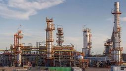 Refinería de YPF.