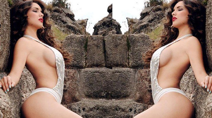 Las fotos más calientes de la peruana que predijo la derrota de Argentina