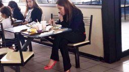 La foto de María Eugenia Vidal que trascendió en las redes sociales