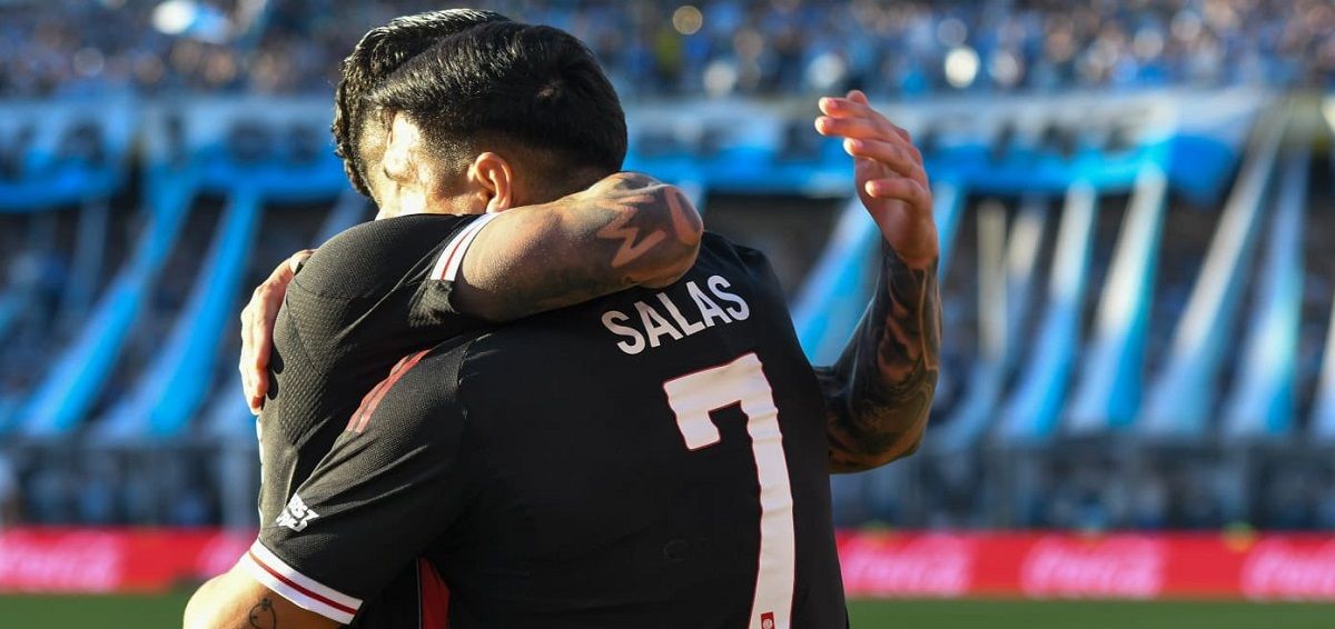 Maximiliano Salas le convirtió a Racing