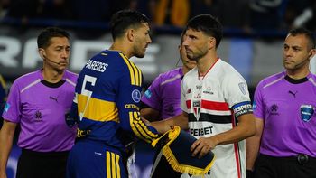 Árbitro confirmado para San Pablo-Boca: cómo le fue al Xeneize con él