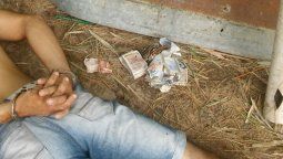 Fue a robar con su mujer y el bebé