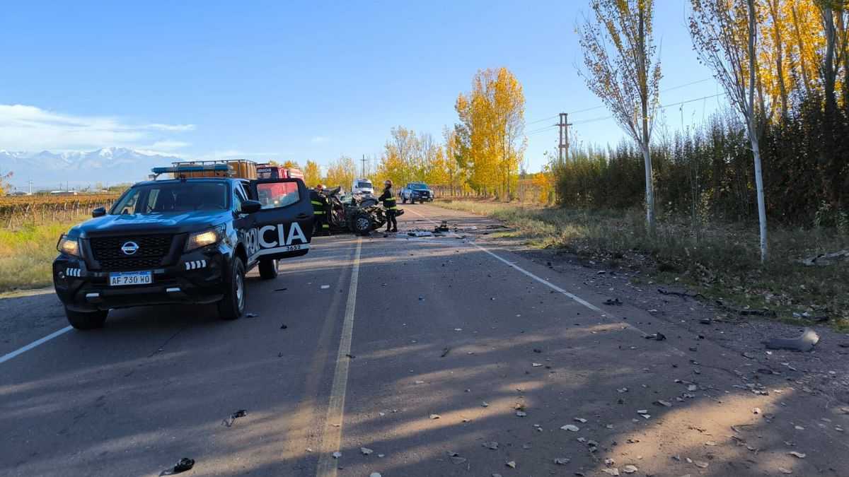 El accidente ocurrió en la ruta 88 entre Tupungato y Tunuyán, donde la ocupante de un auto murió.