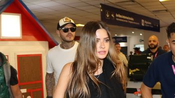 La China Suárez llegó al país con el bolso de la discordia: la foto La China Suárez llegó al país con el bolso de la discordia: la foto