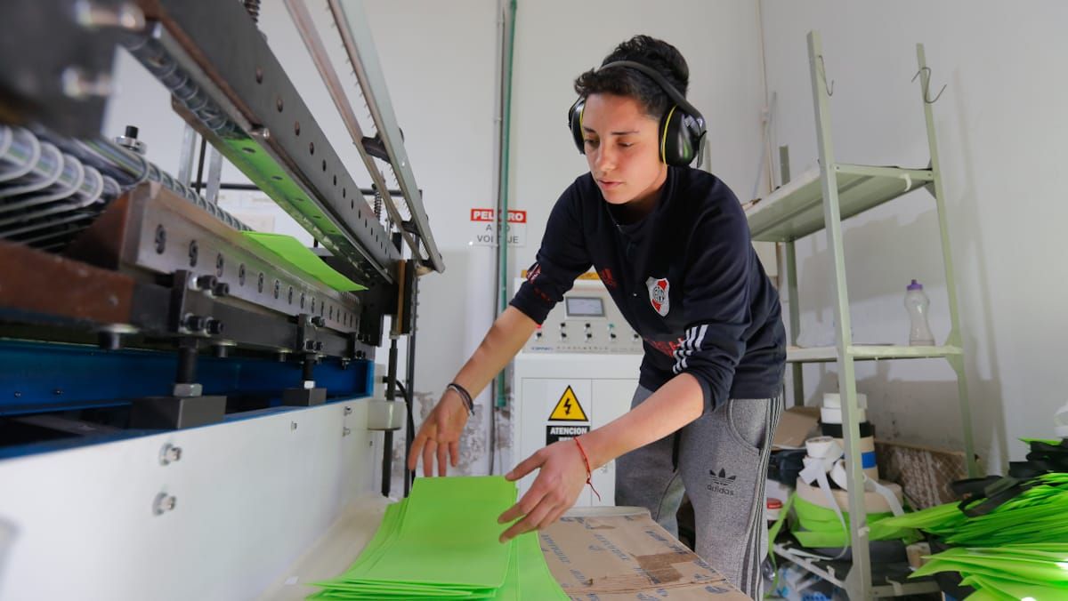 Las bolsas reciclables de Todo Eco fueron de las primeras en confeccionarse de forma masiva en Mendoza. Las bolsas reciclables de Todo Eco fueron de las primeras en confeccionarse de forma masiva en Mendoza.