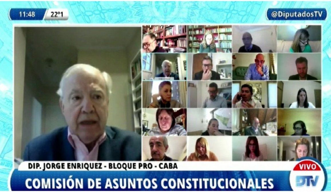 El diputado de JUntos por el Cambio Marcelo Orrego fue el protagonista saliente durante una reunión de comisión, al filtrase una discusión a los gritos con un asesor