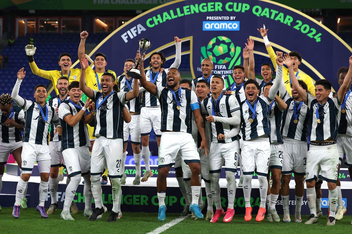 Pachuca fue campeón de la Concachampions. Pachuca fue campeón de la Concachampions.