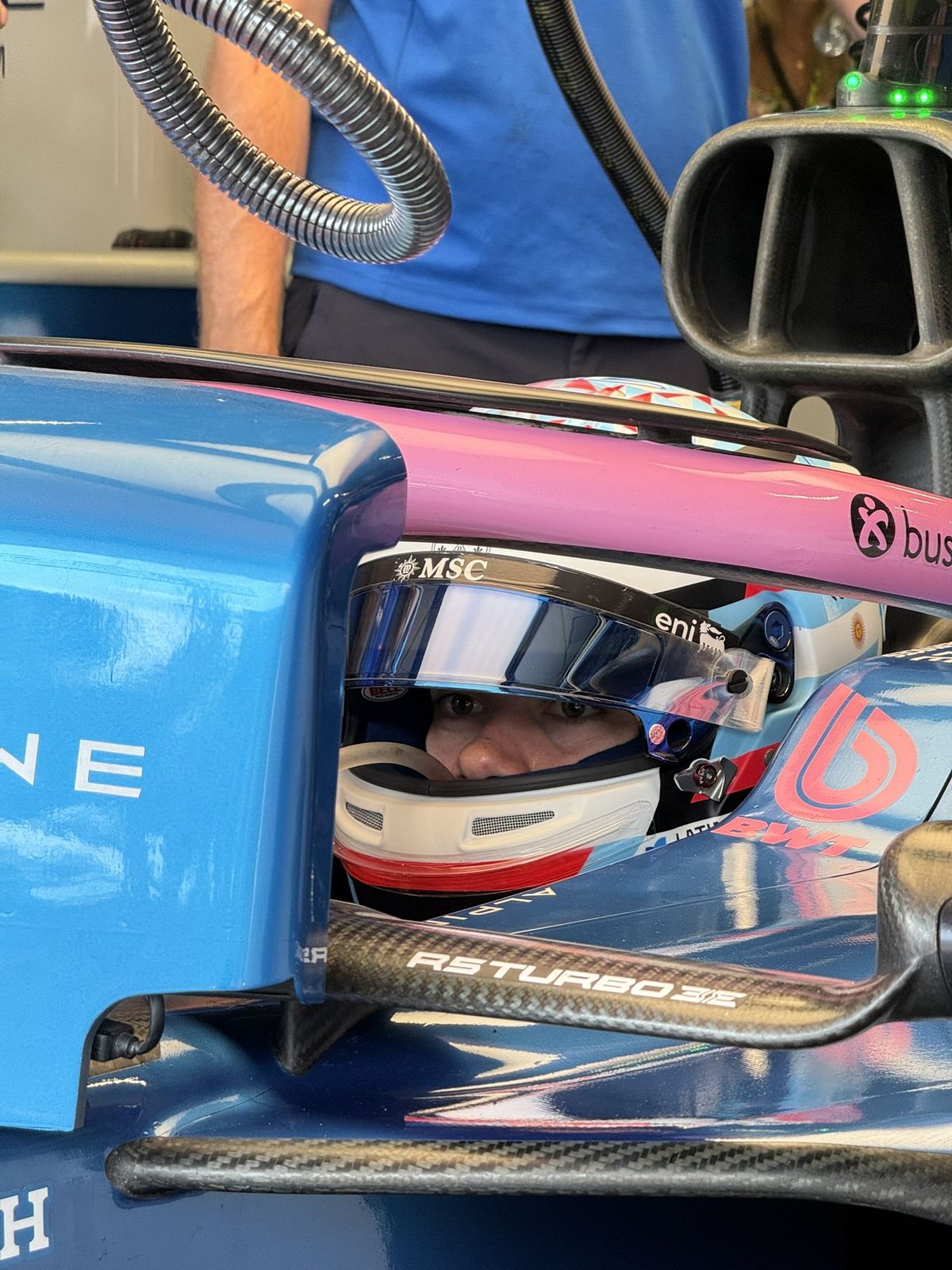 Franco Colapinto ha ido de menor a mayor en el GP de Azerbaiyán de Fórmula 1.