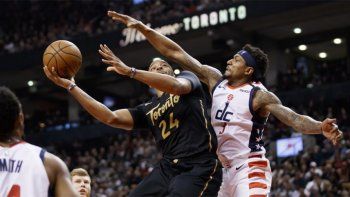 El campeón Toronto Raptors venció con autoridad a Washingtion Wizards