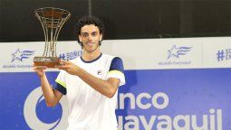 Cerúndolo se consagró campeón del Challenger de Guayaquil