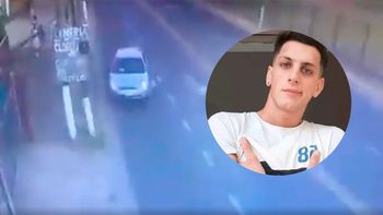 Una cámara de seguridad captó el momento que un joven fue asesinado por una patota