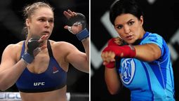 Ronda Rousey y Gina Carano, las divas de la MMA pelearán en mayo por Netflix.