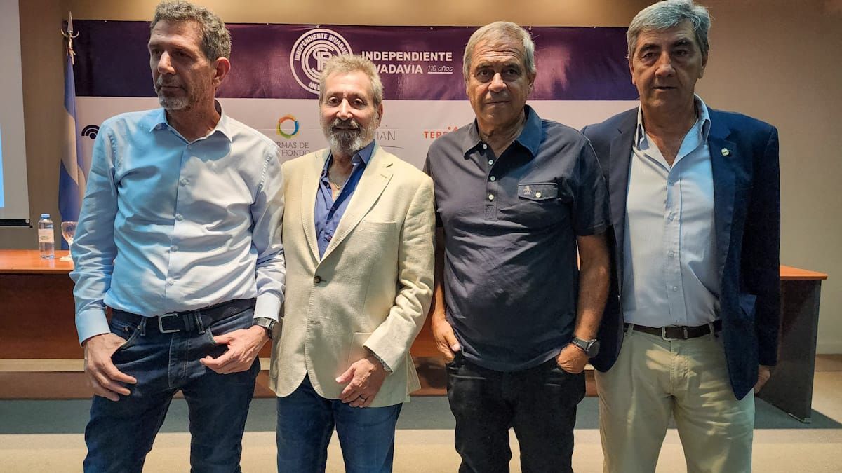 Luis Pierrini, Daniel Vila, Alberto Rez Masud y Carlos Castro. La nueva etapa de la Lepra.