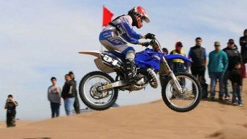 Las dunas de El Nihuil, escenario de una carrera inédita