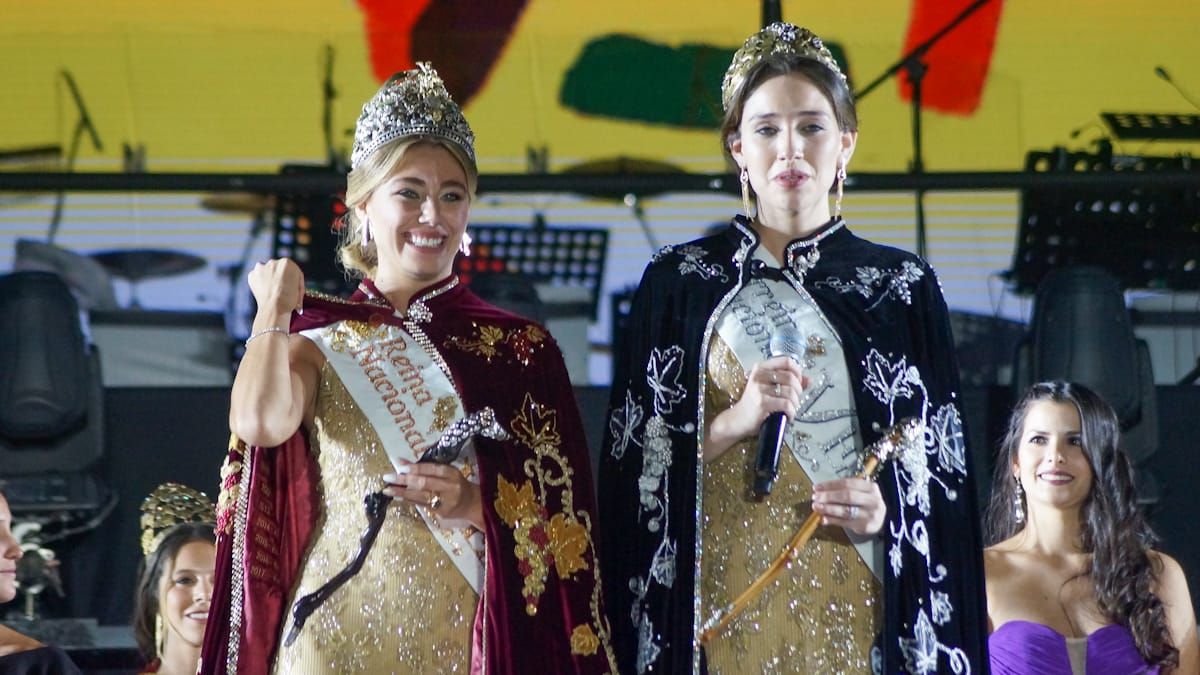 Agostina Saua y Rocío Neila entregarán sus coronas en el Acto Central de esta Vendimia 2025. Agostina Saua y Rocío Neila entregarán sus coronas en el Acto Central de esta Vendimia 2025.
