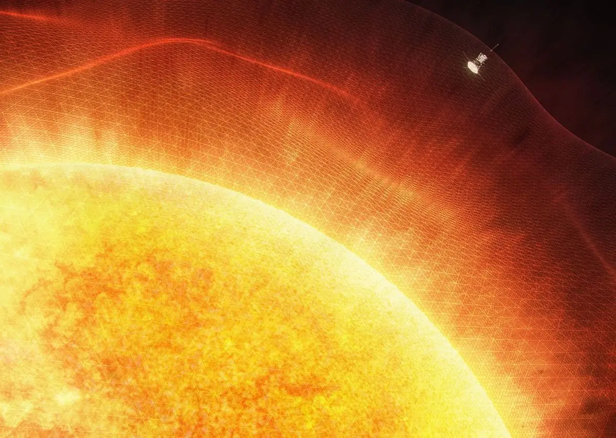 Sol. La NASA publicó imágenes del Sol que tomó la sonda Parker. 