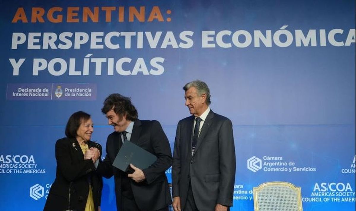 Javier Milei formuló explosivos discursos durante la semana que pasó.