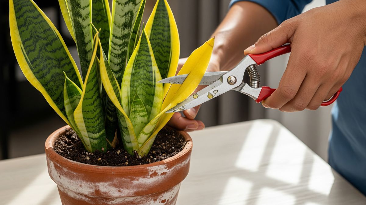 Aprende a podar tu sansevieria con estos consejos de jardinería.