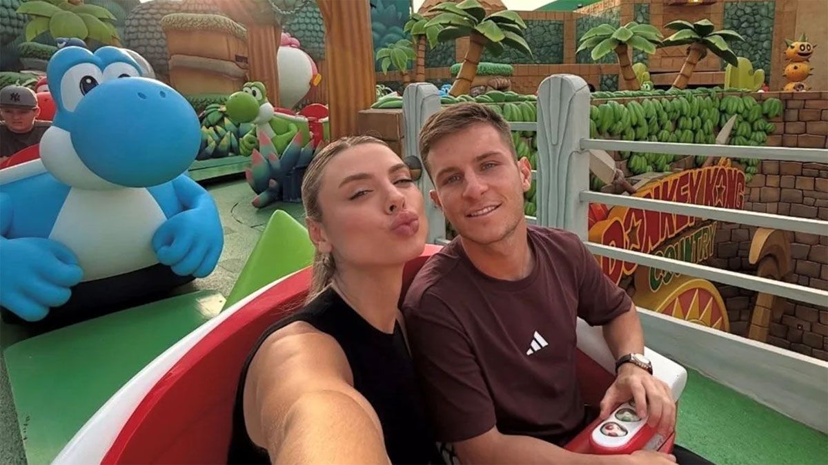 Giuliano Galoppo est&aacute; de vacaciones en Estados Unidos con su mujer.