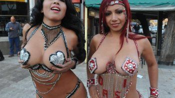 Irina y Daysi paralizaron el tránsito en la capital mendocina
