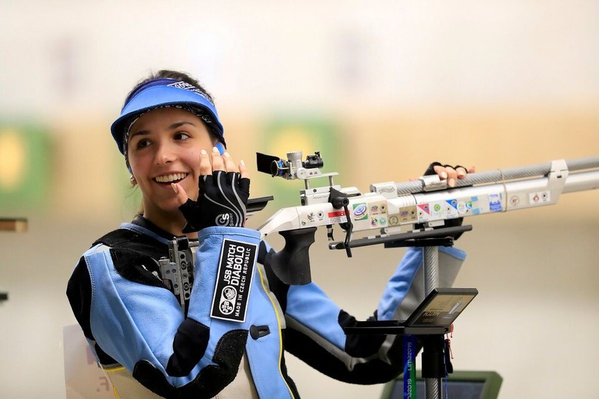 Fernanda Russo finalizó 30° en la prueba de rifle de aire 10 metros en los Juegos Olímpicos de París 2024. Fernanda Russo finalizó 30° en la prueba de rifle de aire 10 metros en los Juegos Olímpicos de París 2024.