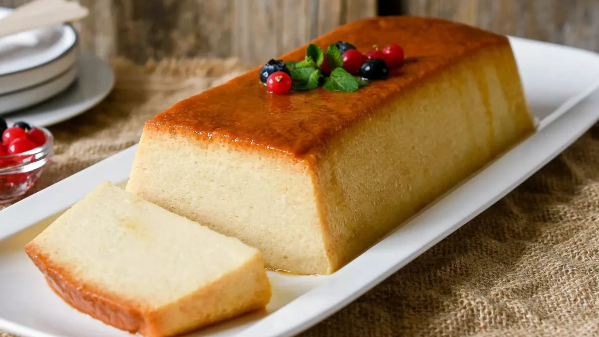 Pudín de pan, la receta rica y fácil para hacer.&nbsp;