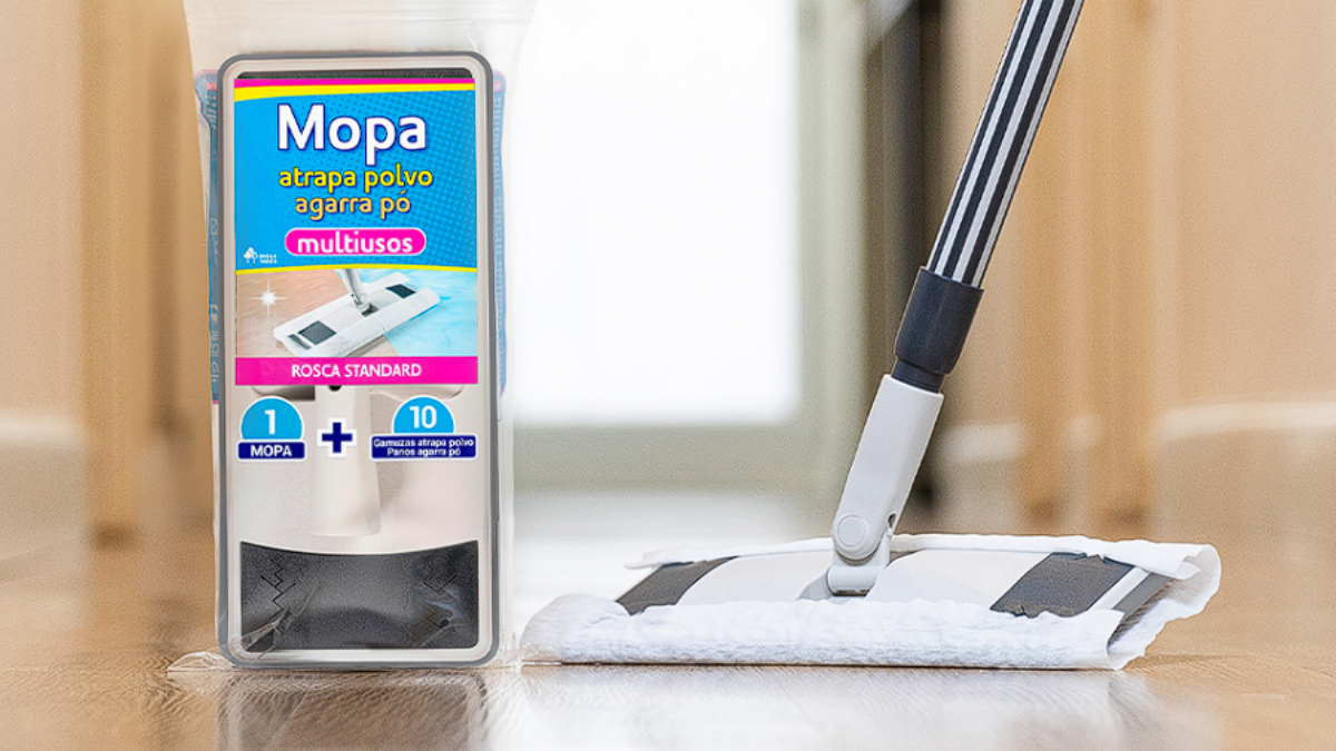 Con la mopa multiuso de Mercadona dejarás tus pisos y todo tu hogar reluciente. Con la mopa multiuso de Mercadona dejarás tus pisos y todo tu hogar reluciente.