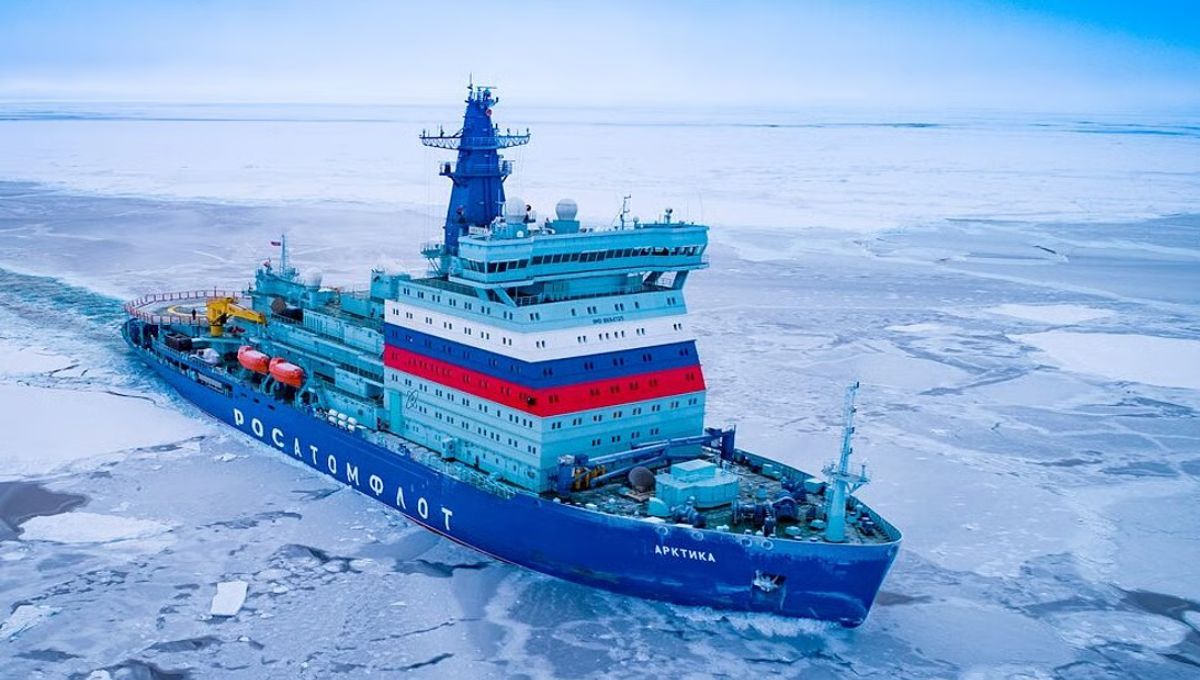 Es capaz de romper hasta tres metros de hielo en las temperaturas más frías Es capaz de romper hasta tres metros de hielo en las temperaturas más frías