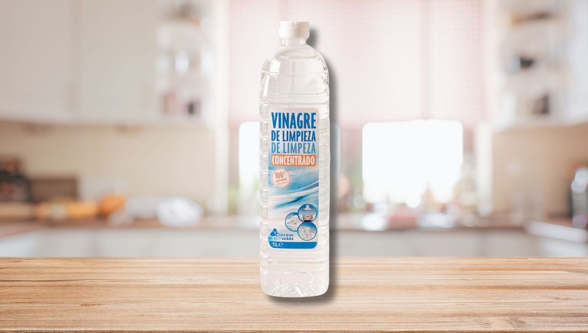 El vinagre de limpieza es ideal para este tipo de trucos. El vinagre de limpieza es ideal para este tipo de trucos.