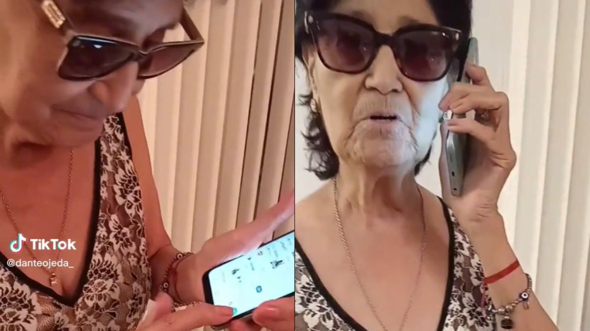 Una abuela de Mendoza se hizo viral en Tijtok por un insólito fail 
