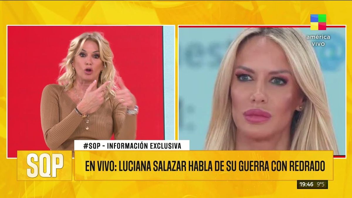 Luciana Salazar explotó en vivo: Martín Redrado era el padre oculto de Matilda