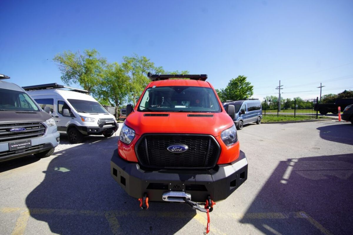 Esta camper utiliza una base Ford