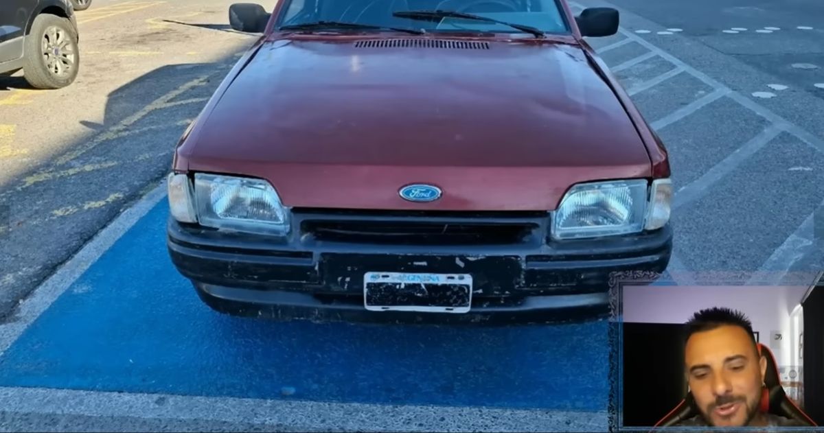 El Ford Escort, un cl&aacute;sico de la Argentina de los 90.