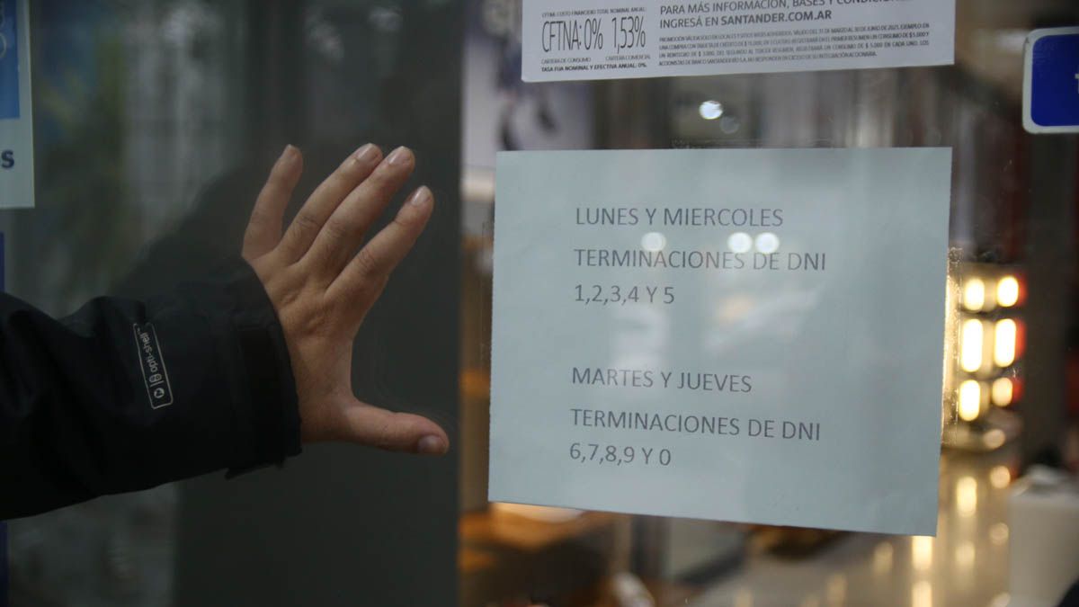 Las compras por terminación de DNI fue la medida anterior que se tomó para bajar la circulación de gente en los lugares más concurridos, como lo es el centro mendocino