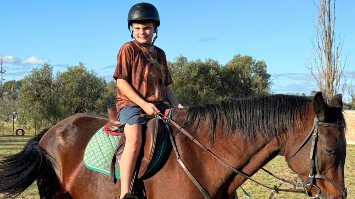 Equinoterapia, una de las actividades que mejoraron la calidad de vida de Alejo. Equinoterapia, una de las actividades que mejoraron la calidad de vida de Alejo.