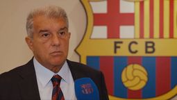 Joan Laporta se refirió al interés que tiene el Barcelona por Julián Álvarez.&nbsp;