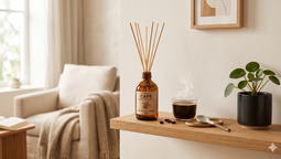 Si quieres aprender a crear aromatizadores caseros, tienes que probar con esta fórmula que lleva café. Imagen: Gemini. Si quieres aprender a crear aromatizadores caseros, tienes que probar con esta fórmula que lleva café. Imagen: Gemini.