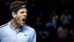 Del Potro barrió a Cilic y enfrentará a Federer en la final de Basilea