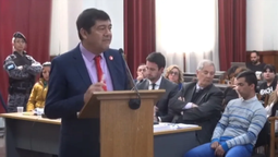 Rubén Castro, uno de los tres magistrados que se retiró del Poder Judicial.