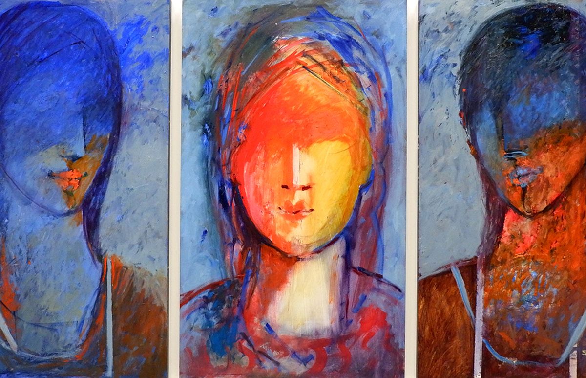 Caligrafías. Otra de las obras de Sarelli. Caligrafías. Otra de las obras de Sarelli.