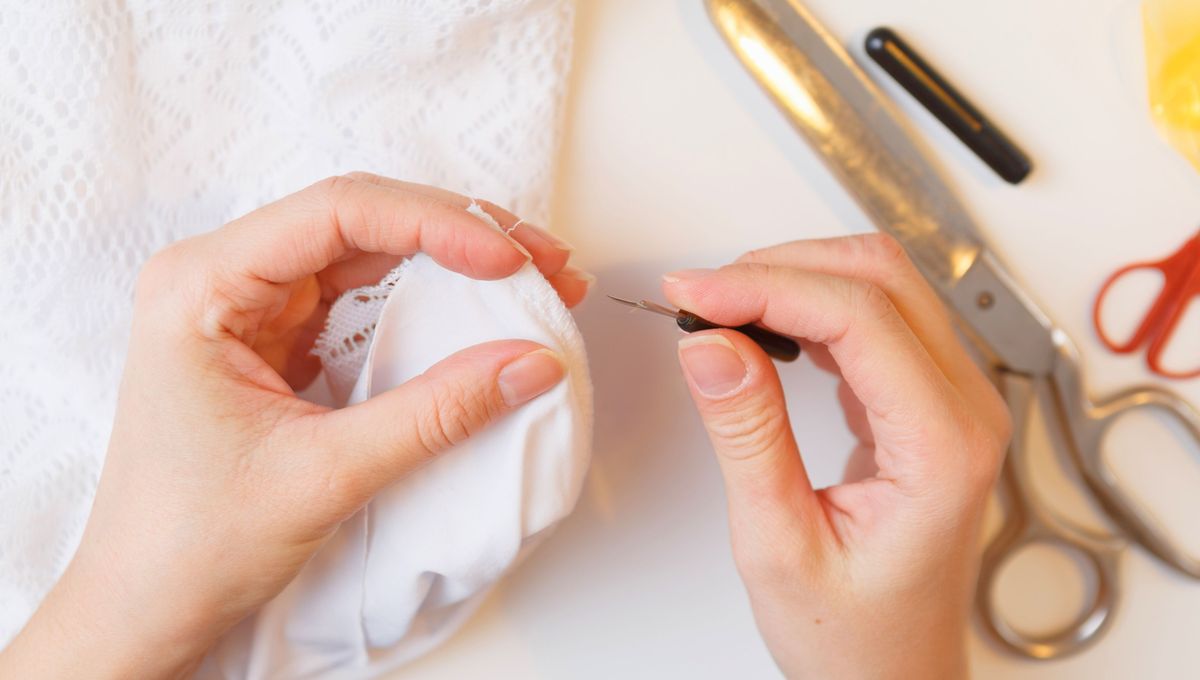 La costura es una actividad con grandes beneficios. La costura es una actividad con grandes beneficios. 