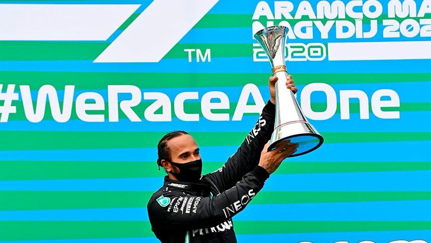 Aplastante triunfo de Hamilton en el Gran Premio de Hungría