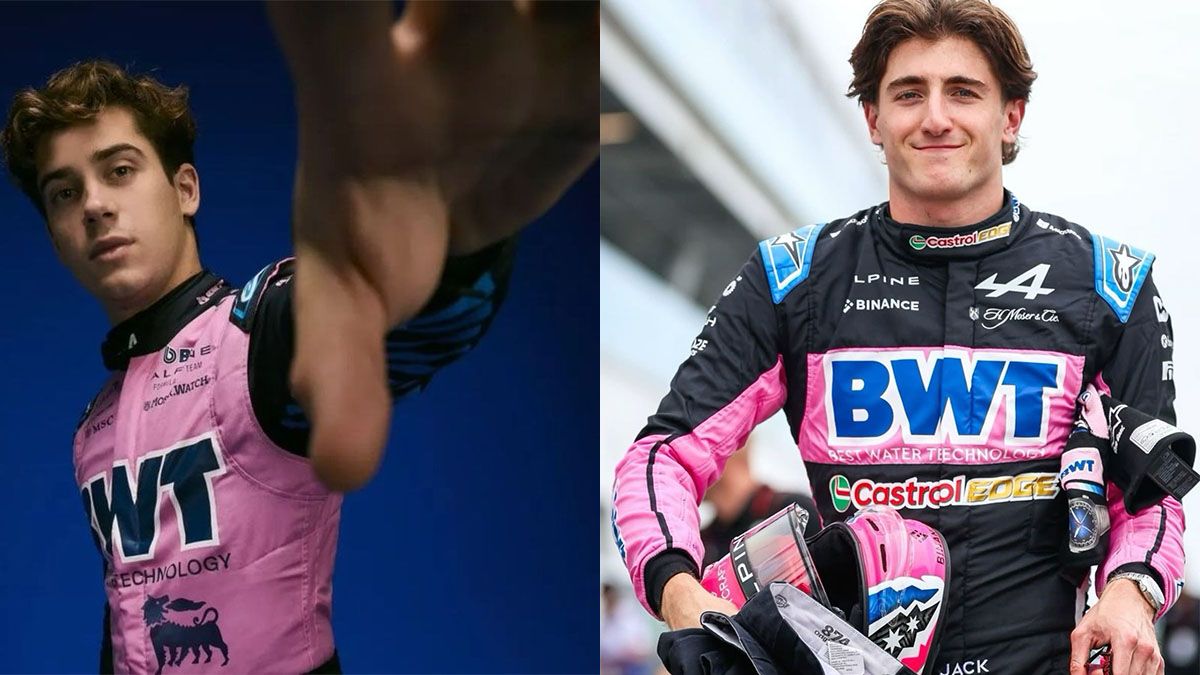 Franco Colapinto y jack Doohan.