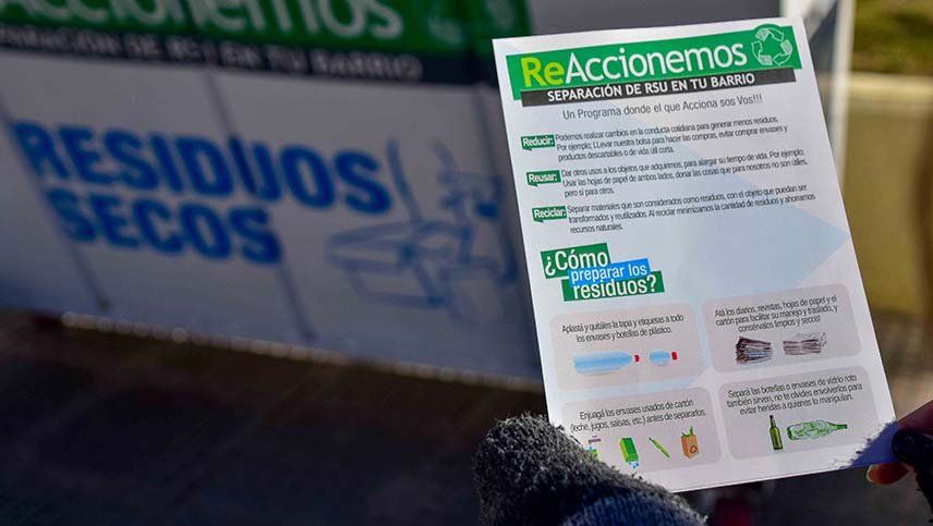 Tupungato continúa promoviendo acciones para preservar el medio ambiente