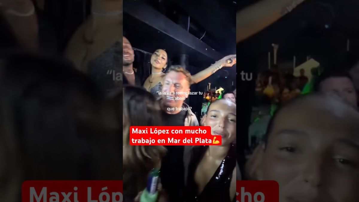 Maxi L&oacute;pez sali&oacute; de fiesta y estall&oacute; la pol&eacute;mica.