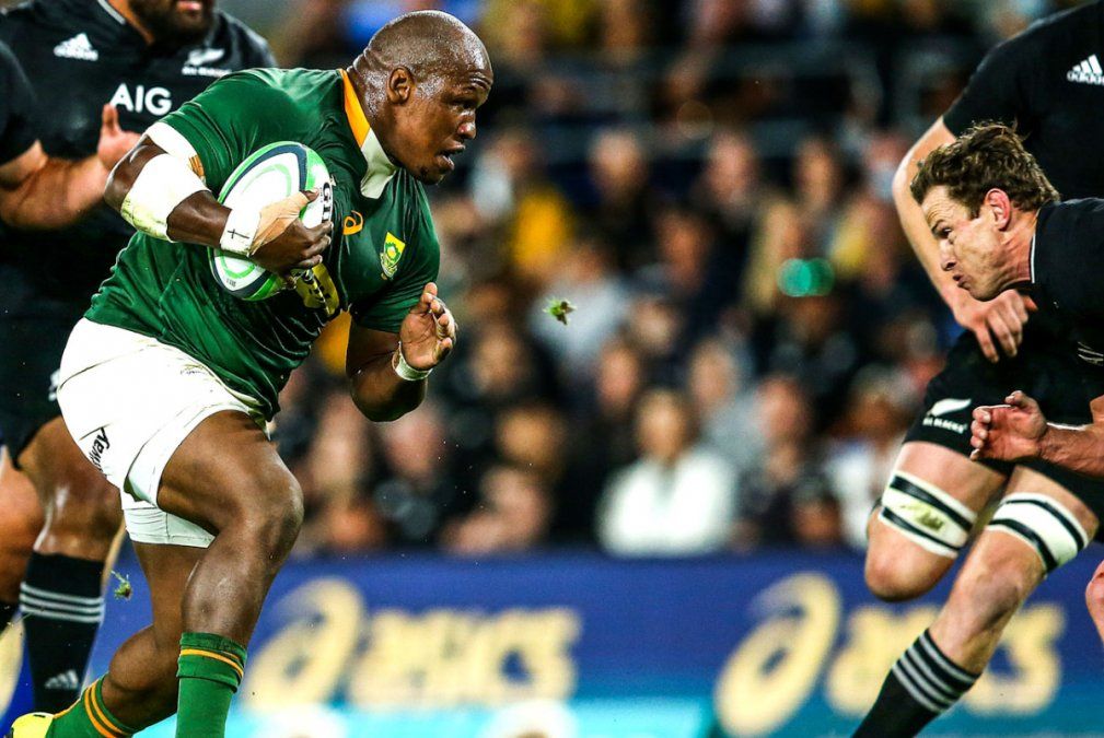 Los Springboks vencieron a los All Blacks en un partidazo