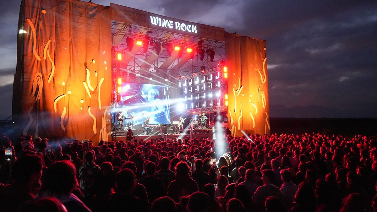 Gran convocatoria tuvo el Wine Rock.