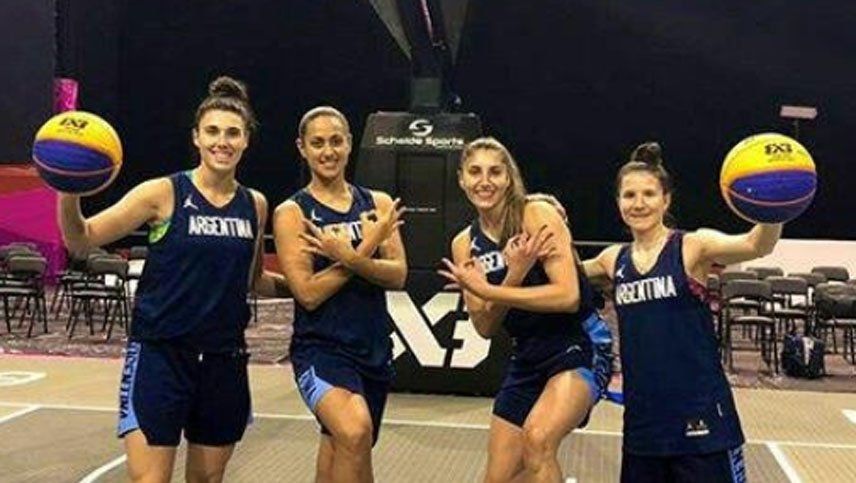 Con Boquete y Nacha Pérez, Argentina venció a Brasil y pasó a semifinales en 3x3